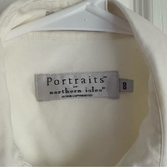Vintage Portraits by Northern Isles Long Sleeve Button Up Blouse - Size 8 - Picture 2 of 9
